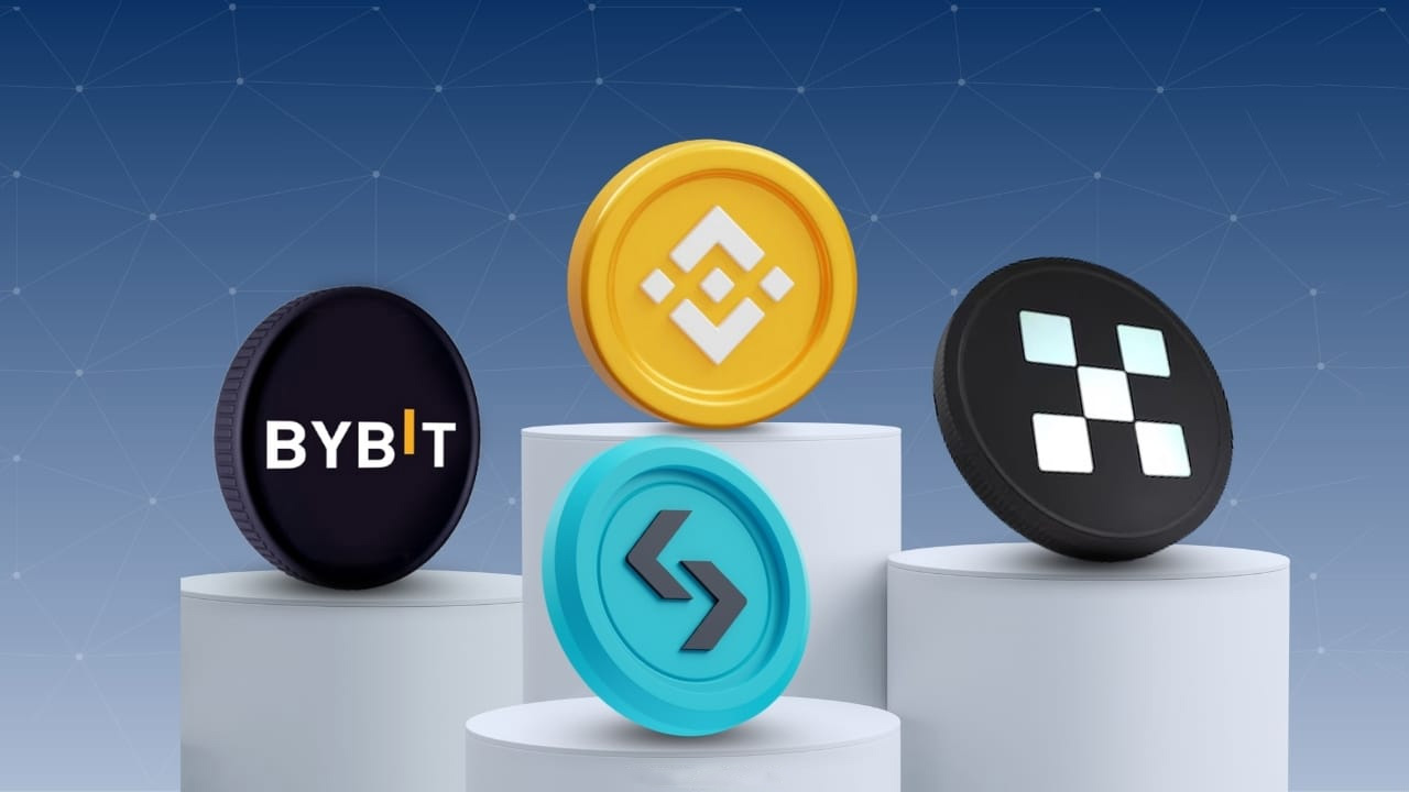 okx+binance+bybit+gate